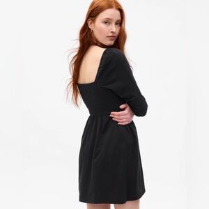 NWT Gap Ruched Long Sleeve Mini Dress | Medium